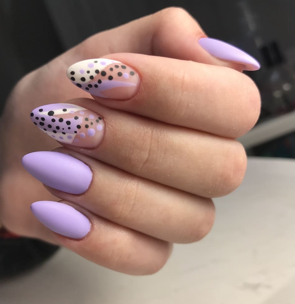 весенний нейл арт