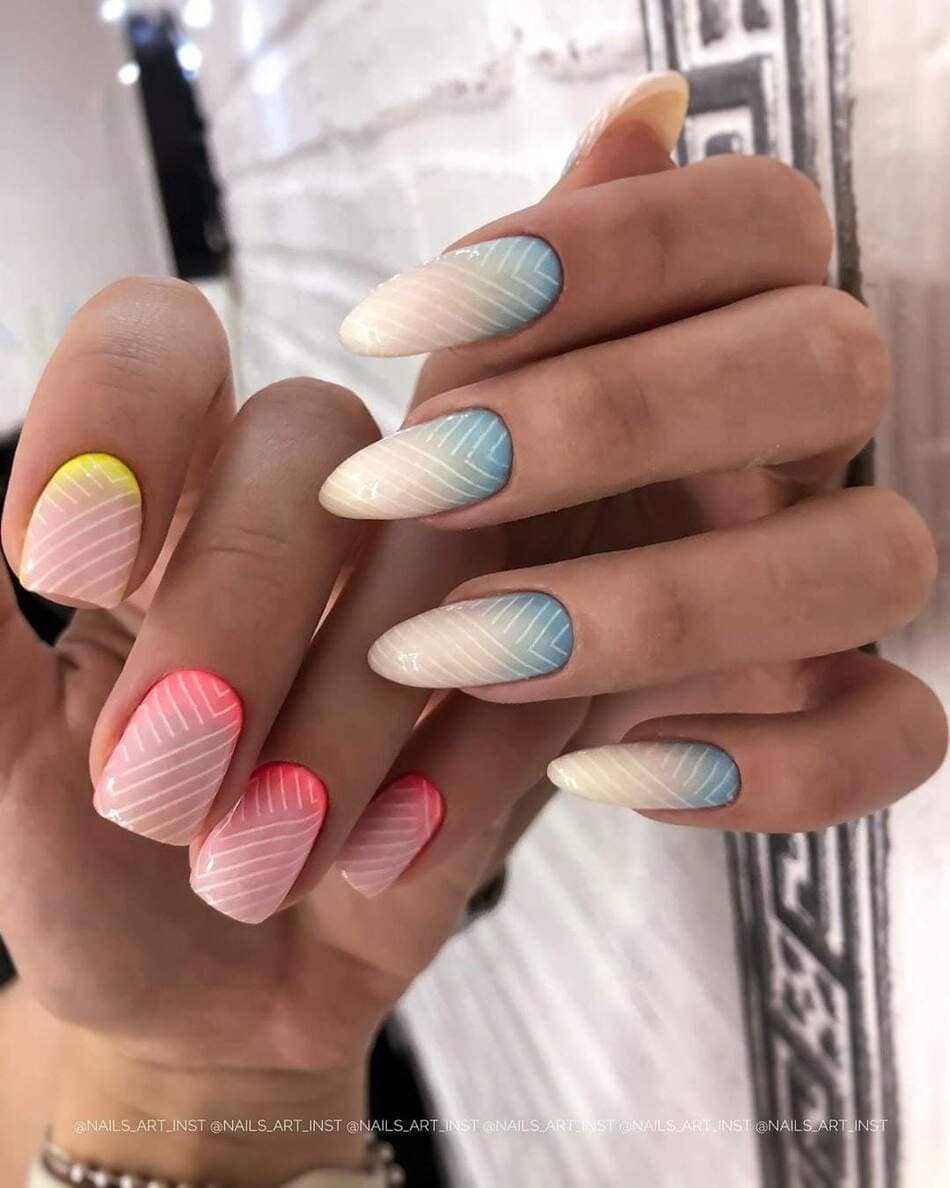 летний нейл арт