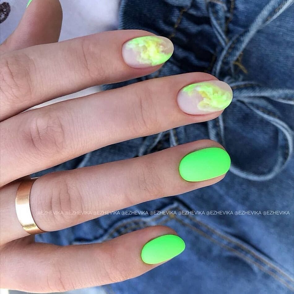 летний нейл арт