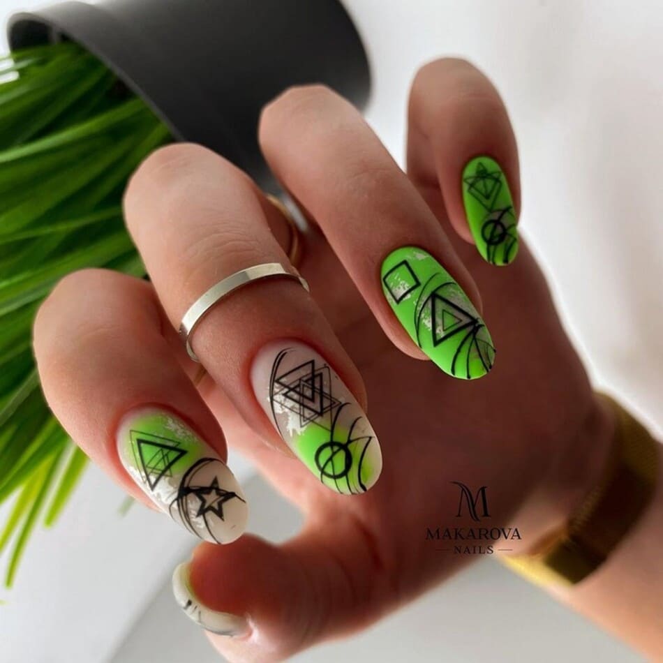 летний нейл арт