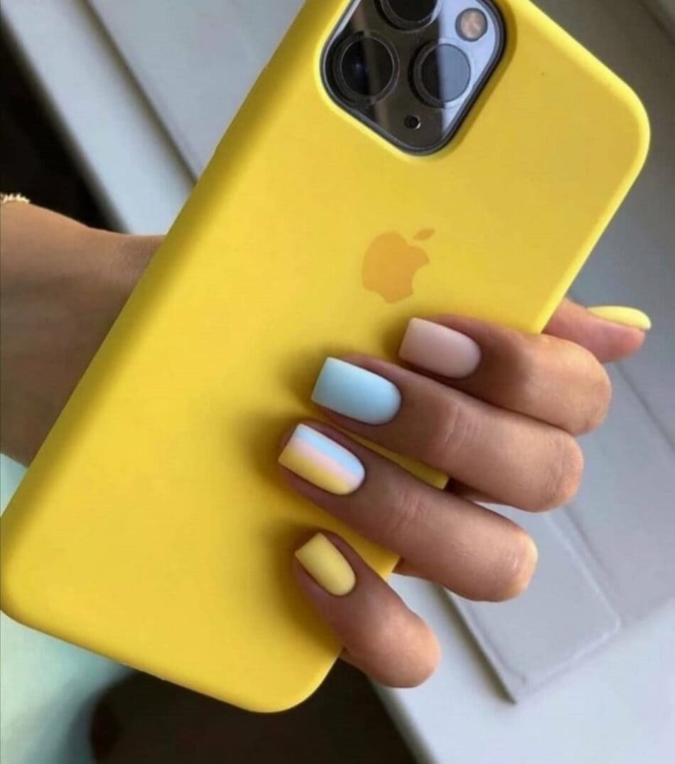 летний нейл арт