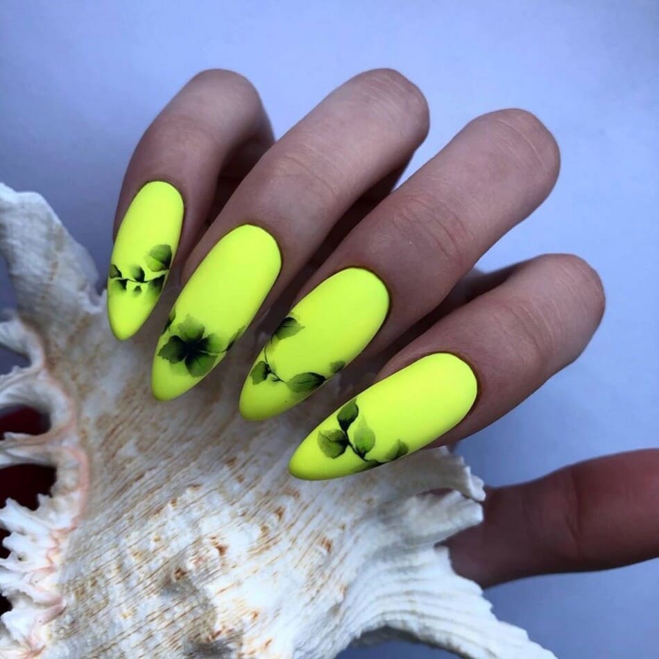 летний нейл арт