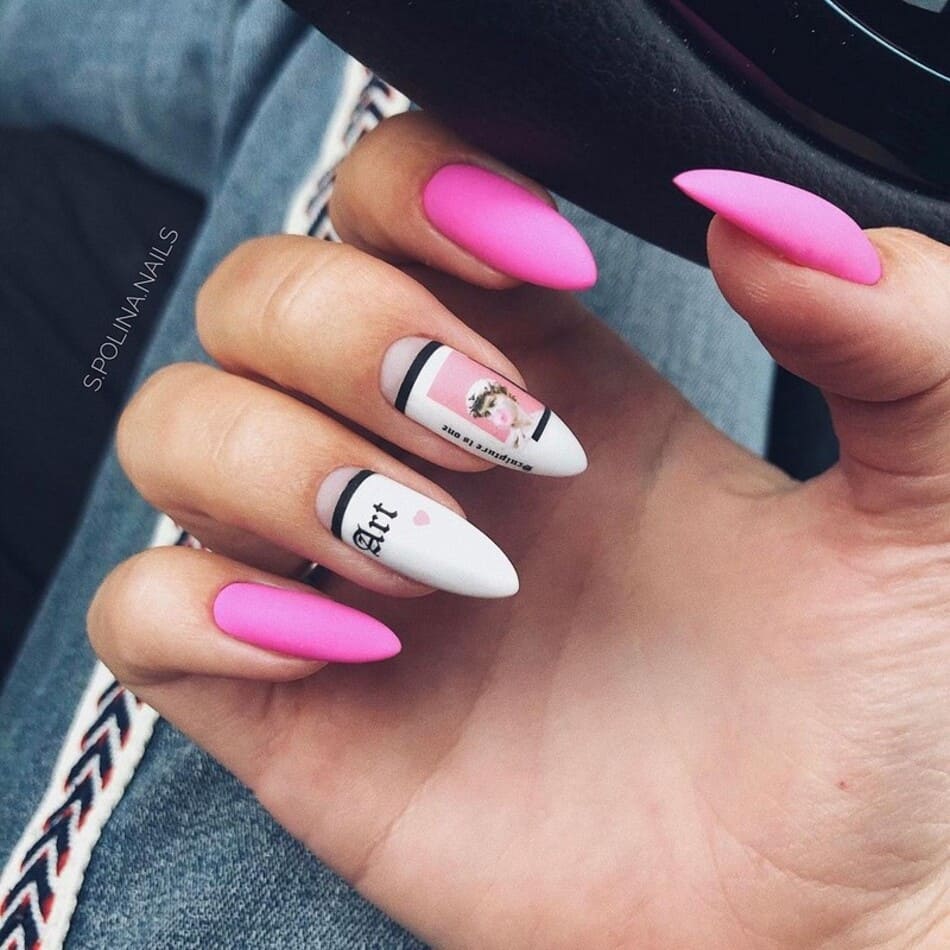 летний нейл арт