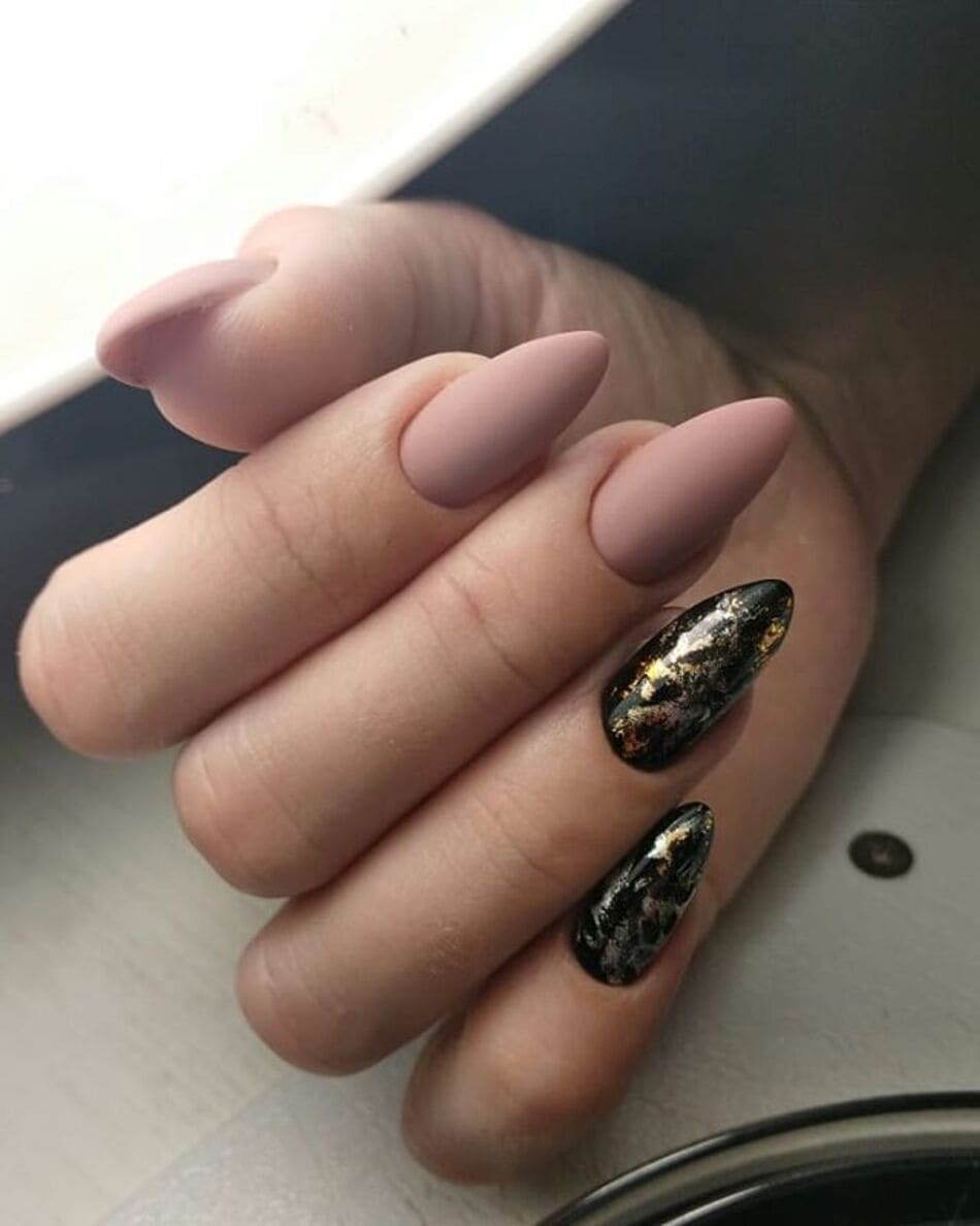 осенний нейл арт