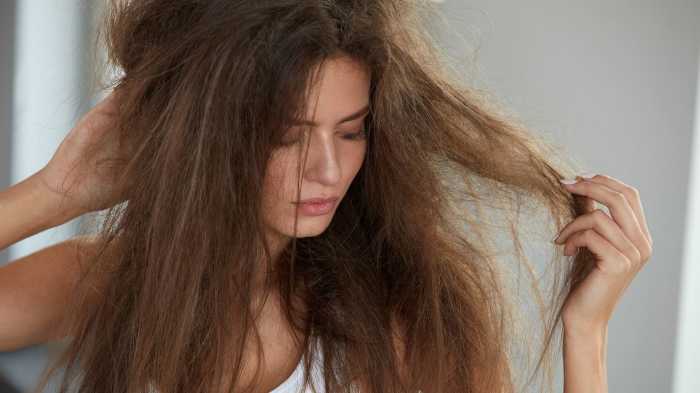 Простые решения электризации и сухости волос