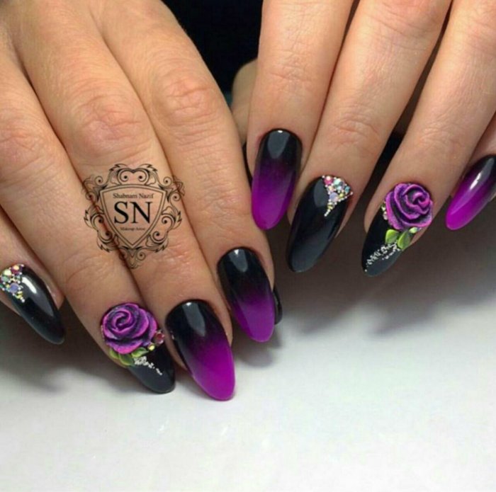 маникюр на 8 марта