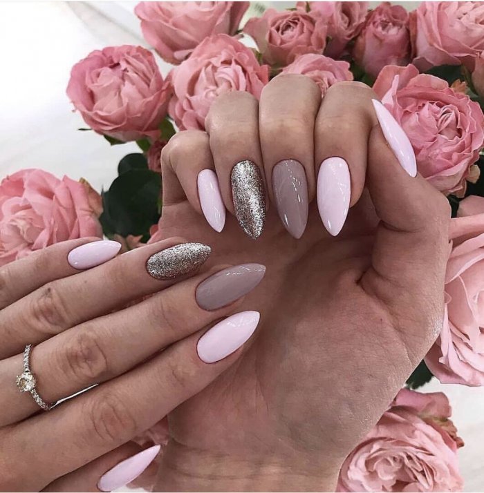 маникюр на 8 марта