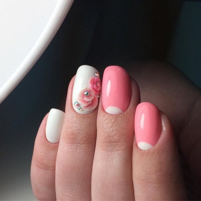 маникюр на 8 марта