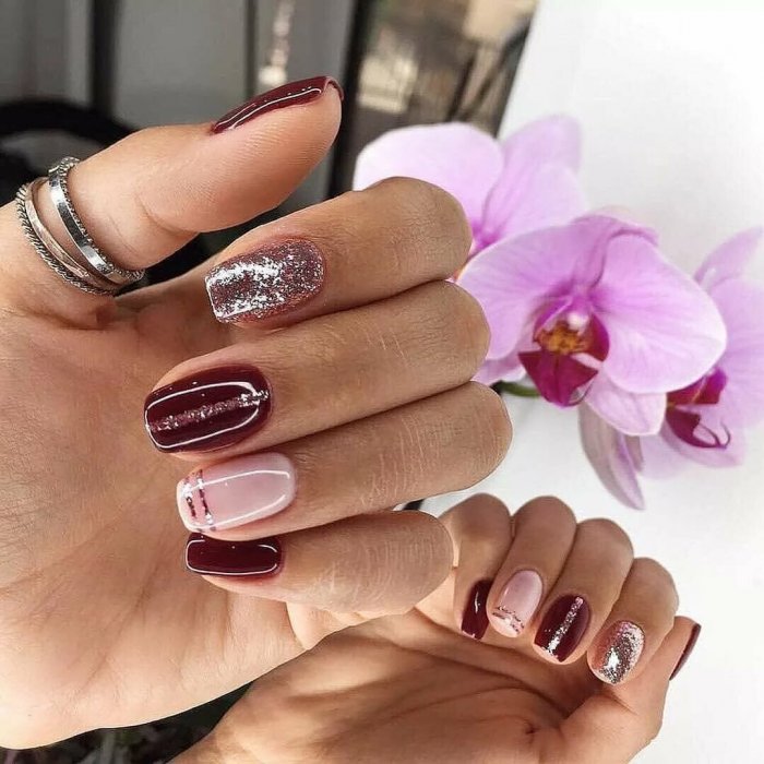 маникюр на 8 марта