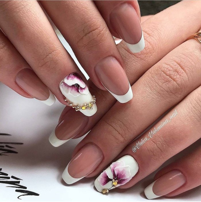 маникюр на 8 марта