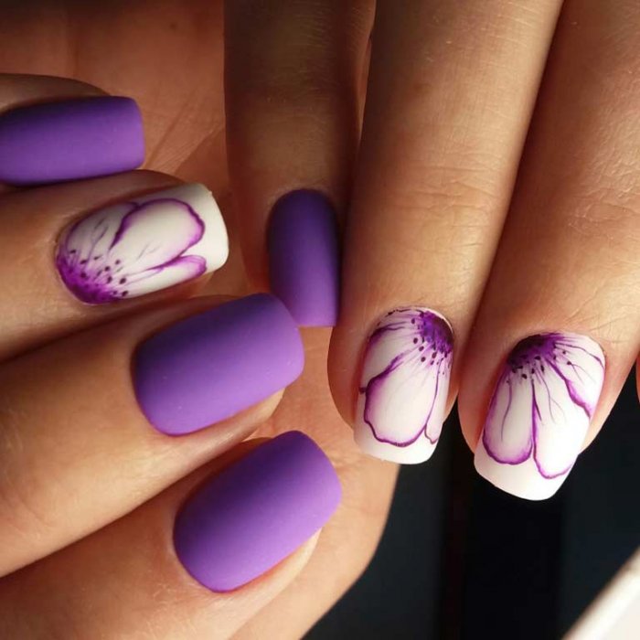 маникюр на 8 марта